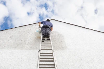 Peinture extérieure à Bourguenolles — façades et ravalement